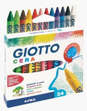 Giotto Cera zsírkréta 24 szín