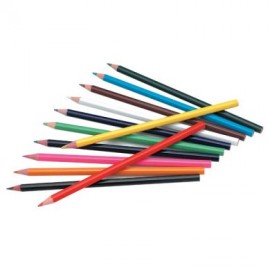 Klasszikus hatszögletes színes ceruza 12 db